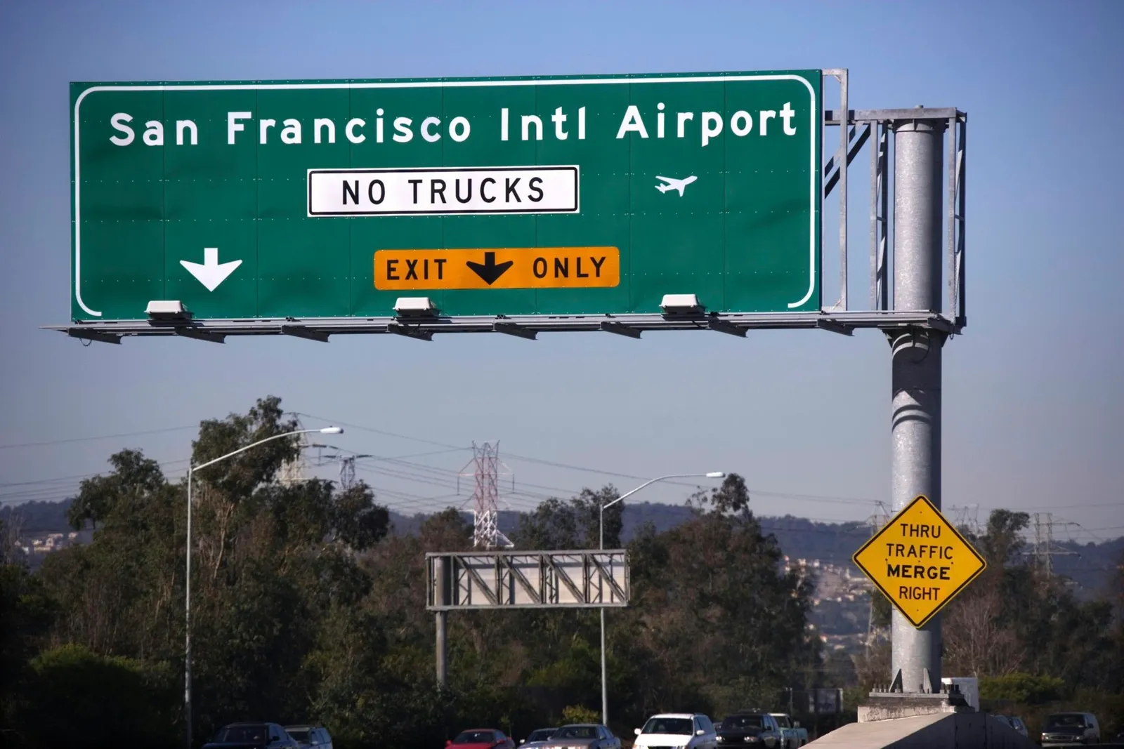 Highway signs