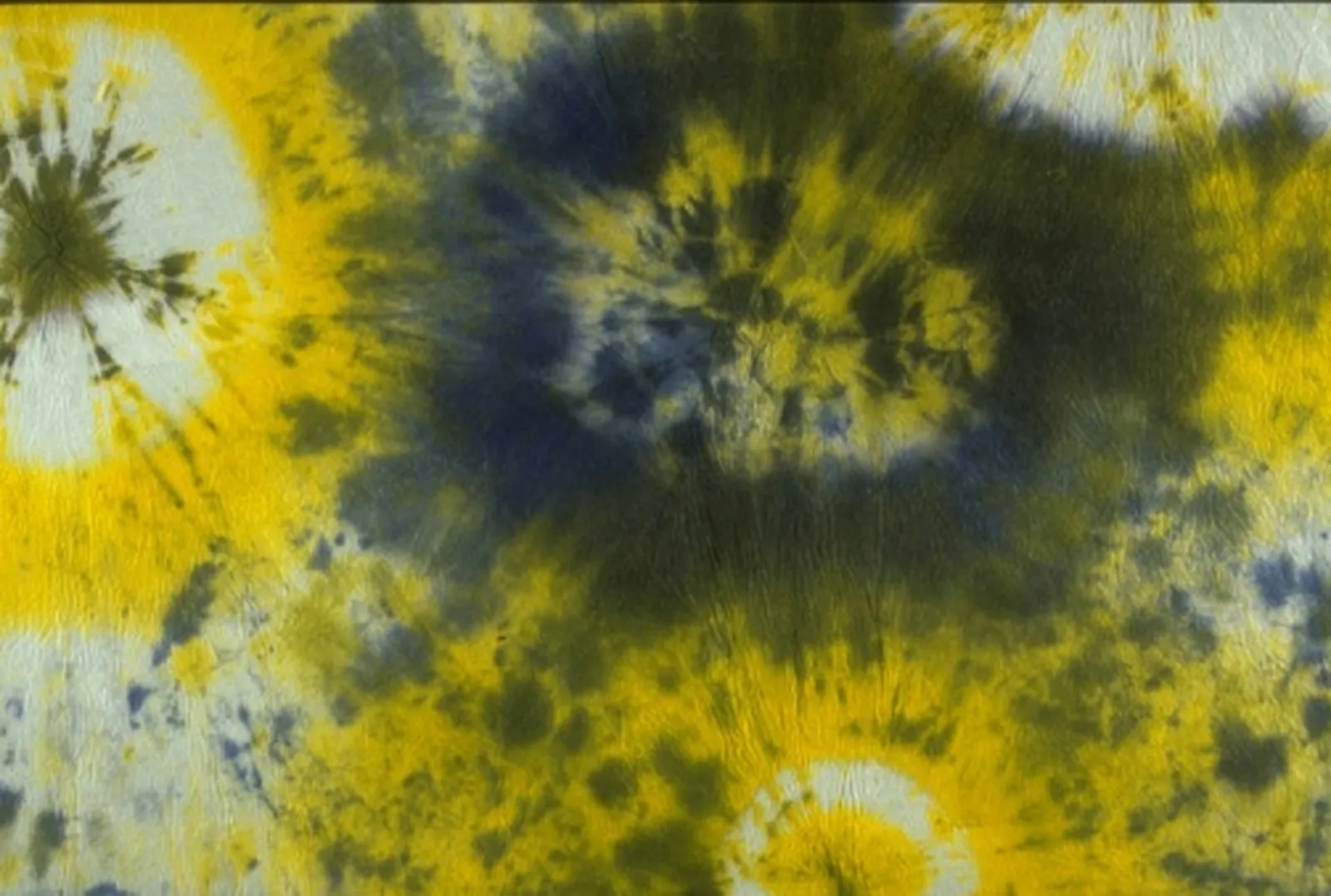 Rosette tie dye patterns are like bursts of color.