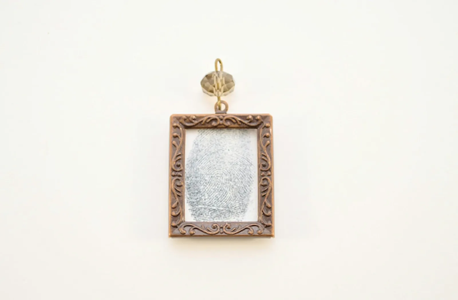 Connect the bead to the frame.