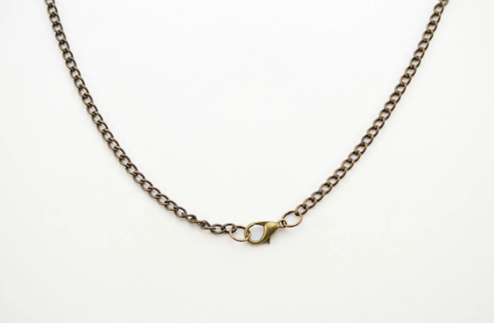 Complete your necklace by adding a jewelry clasp and jump ring.
