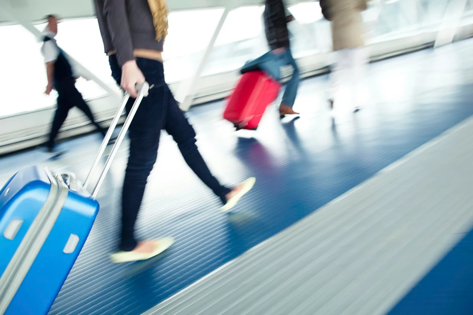 Airport rush