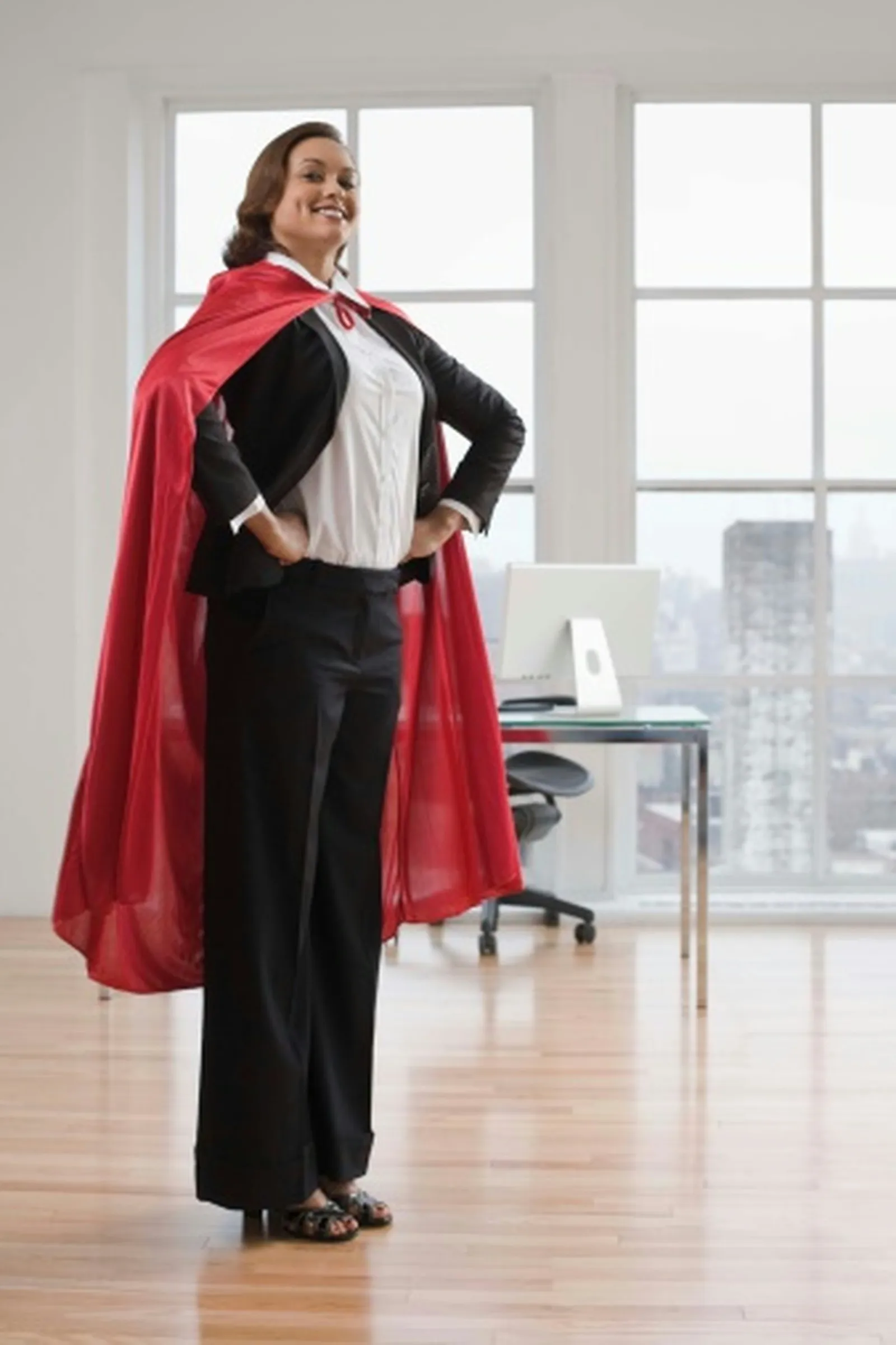 Sewing a Superhero Cape That Fits a Grown-Up