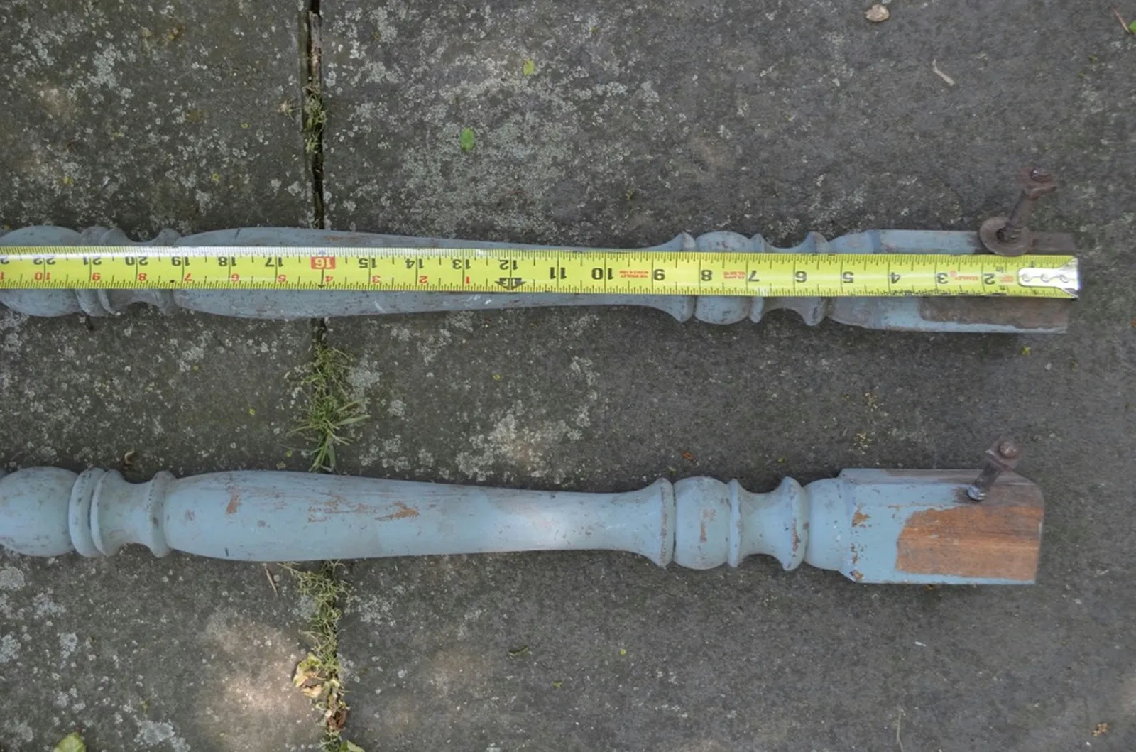 measure and cut table legs to size