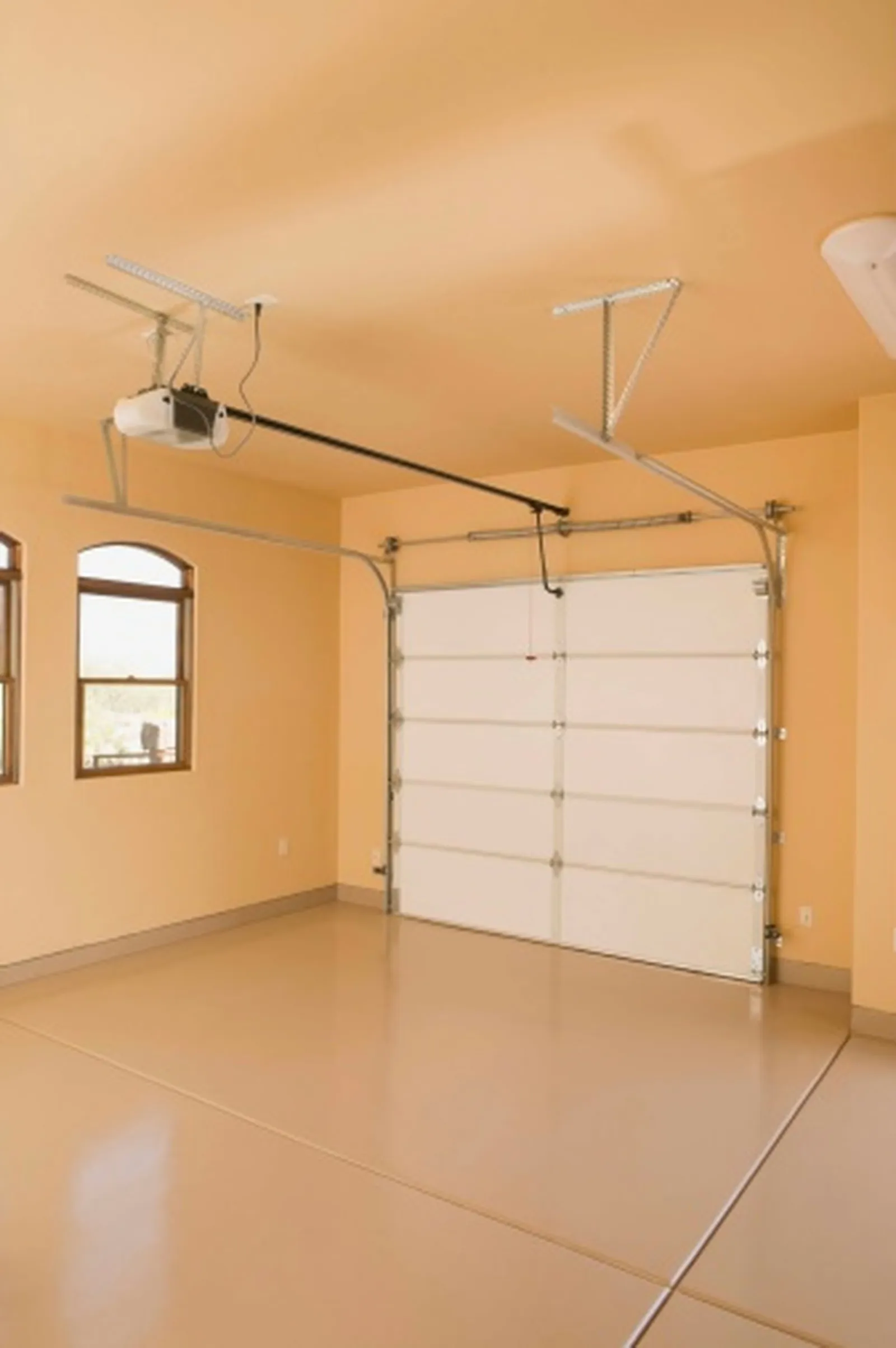 Closing Off a Garage Door Opening So It Blends With the House