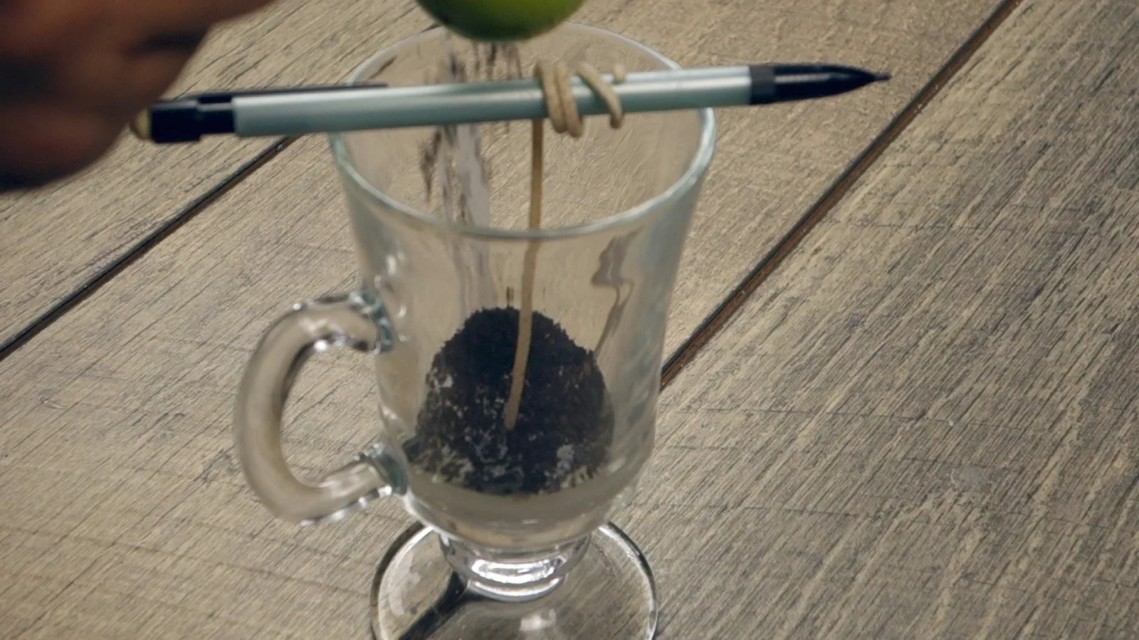 DIY Coffee-Scented Candles from Leftover Wax