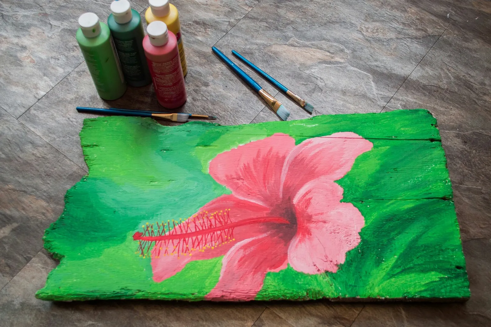 Applying Acrylics to a Wooden Surface: A Step-by-Step Guide